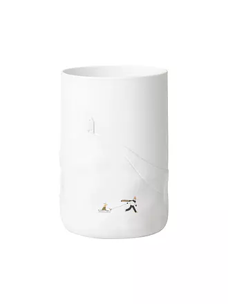 RAEDER | Jarrón SCHNEETAG 14,5x21x8cm Trineo de perros | 